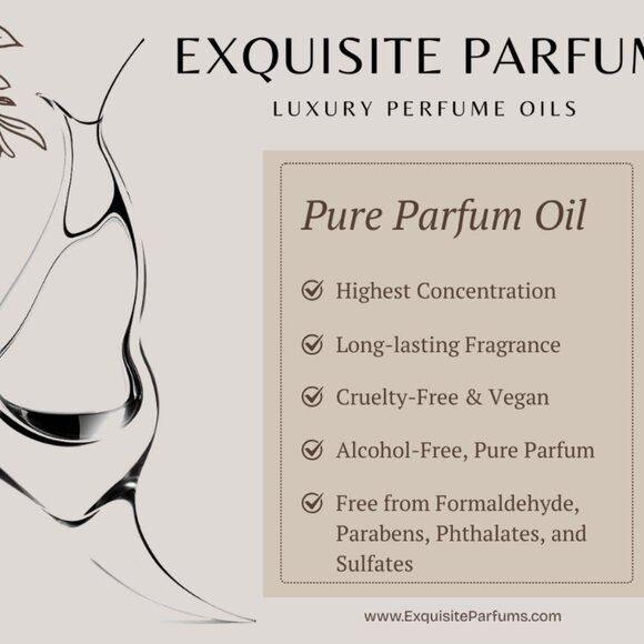 EXQUISITE PARFUM - JADE Body Oil 10ML - Picture 2 of 2